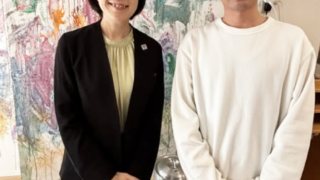 江東区長 大久保朋果様が『ひろがりマルシェ2026冬』に視察...